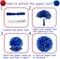 4th of July Decorations Set – Patriotic Red White Blue Party Supplies with Hanging Paper Fans, USA Flag Banner, Star Garland, Pom Poms & Fringe Curtain for Independence Day Décor